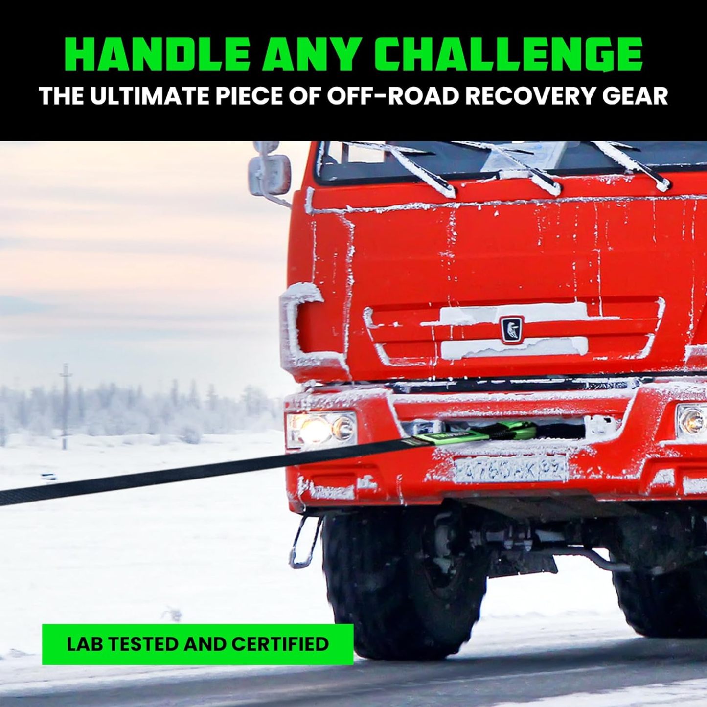 6" x 30' Ultimate Recovery Tow Strap