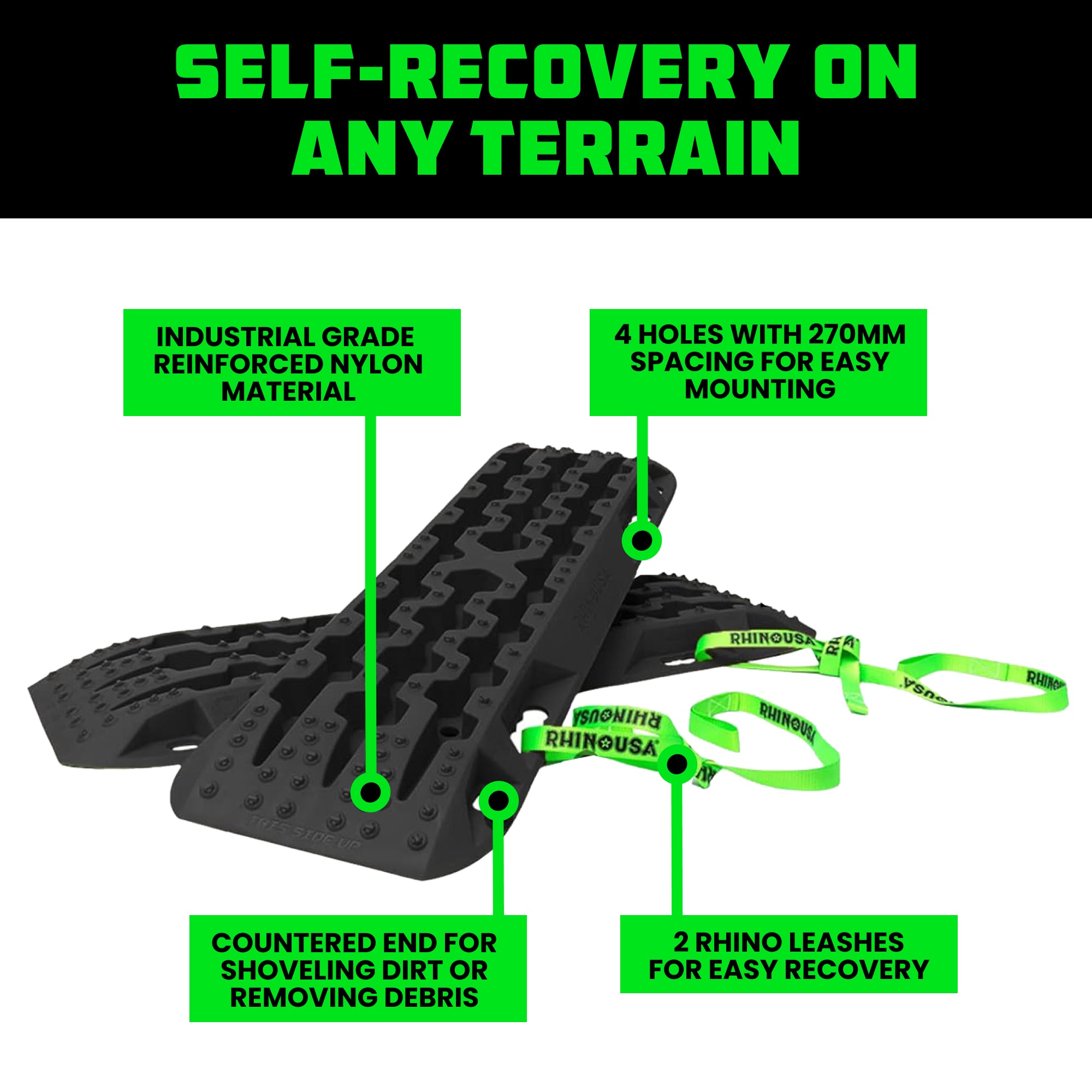 Recovery Traction Boards (Pair)