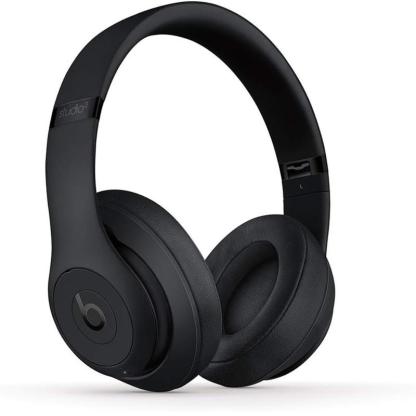 Bethtats Studio3 Wireless Noise Cancelling Over-Ear Headphones with Apthtple W1 Chip Class 1 Bluetooth 22 Hours Listening Matte Black Audio Electronic