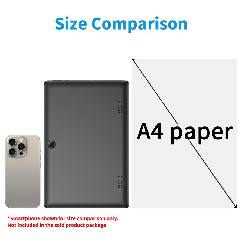 【TikTokShopBlackFriday】PYNAREL Tablet 10.1 Inch Android 14, 2 in 1 Portable Device with Keyboard, Mouse, Case, Stylus, 8(4+4)GB RAM 64GB ROM, Dual Camera, for Xmas Gift