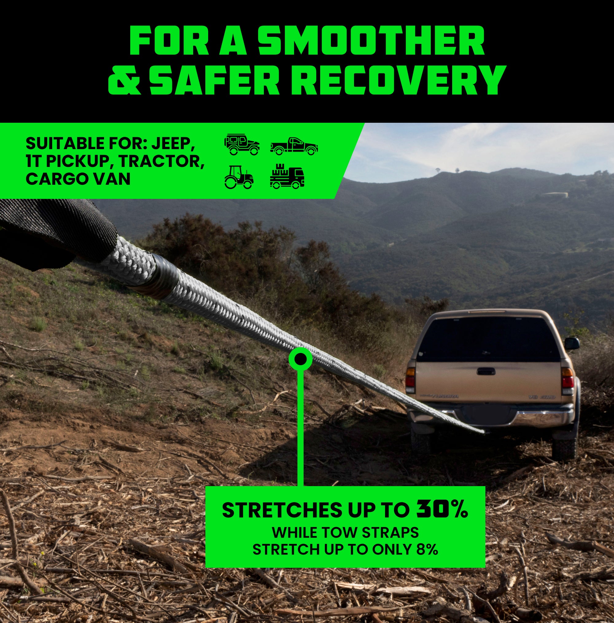 Kinetic Recovery Rope