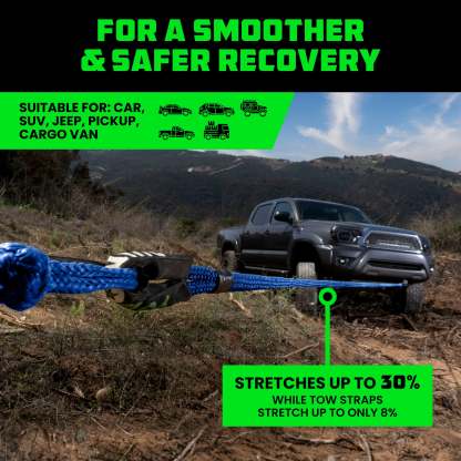 7/8" x 30' Kinetic Rope Recovery Kit