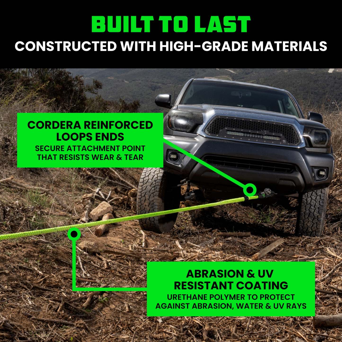 7/8" x 30' Kinetic Rope Recovery Kit