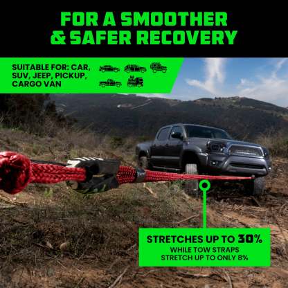 7/8" x 30' Kinetic Rope Recovery Kit