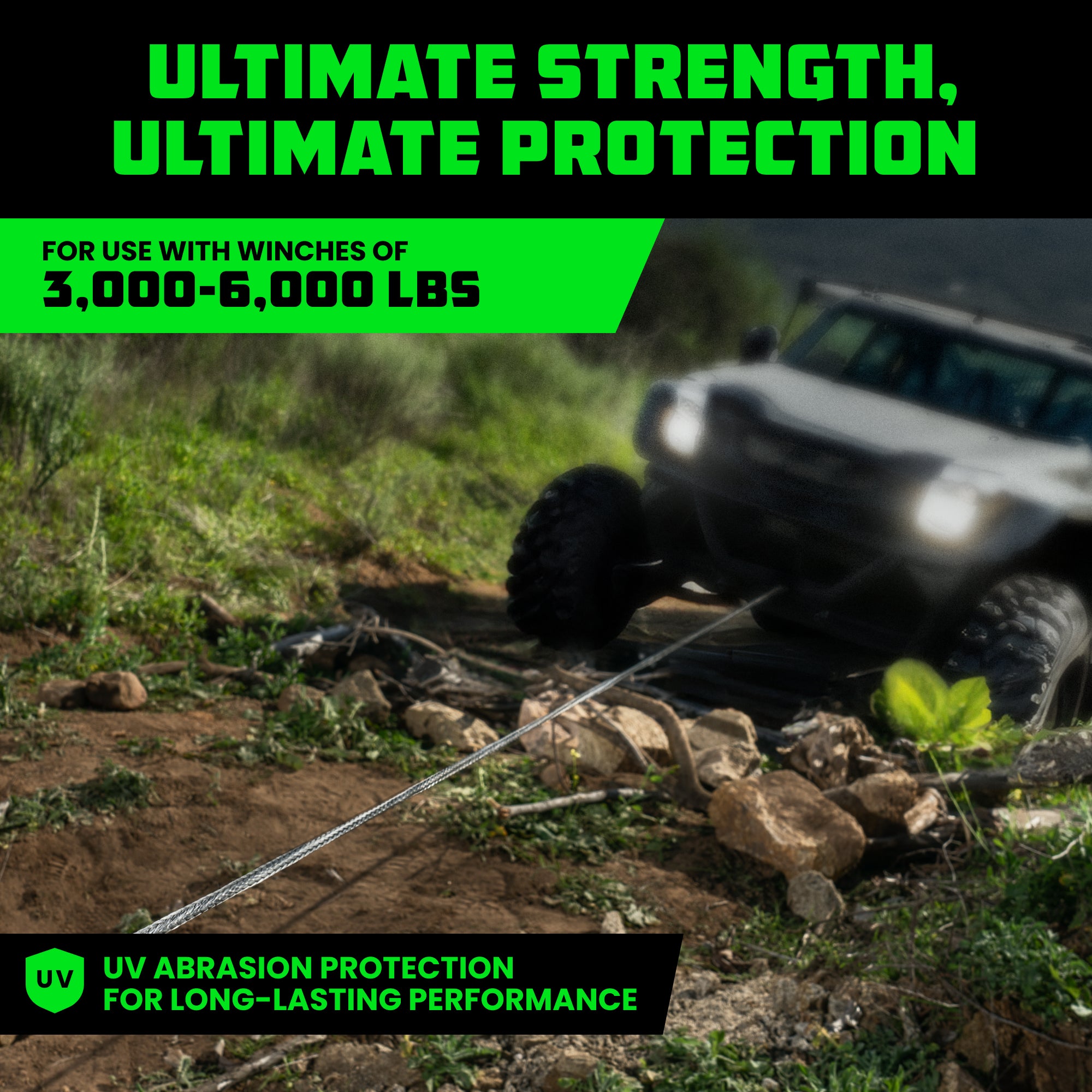 Synthetic Winch Rope