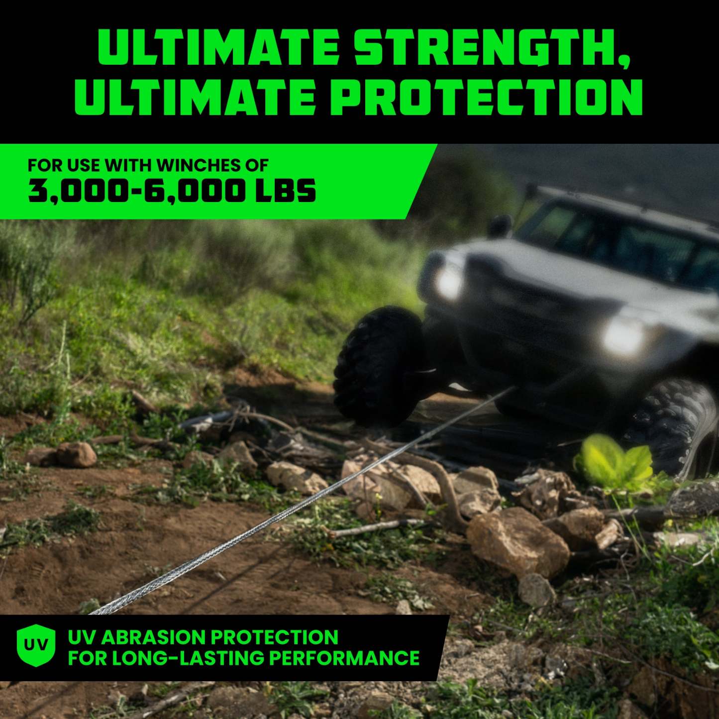 Synthetic Winch Rope