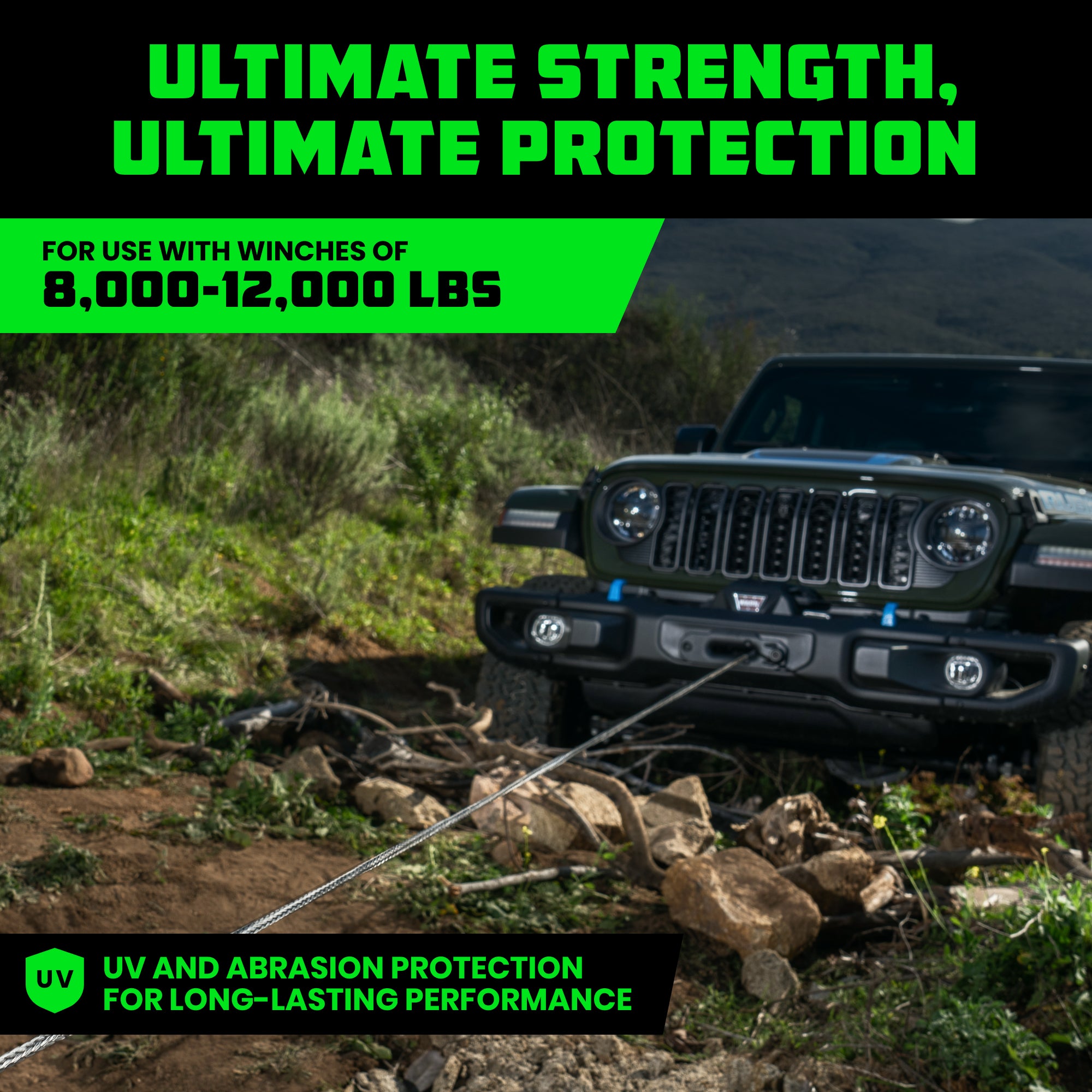 Synthetic Winch Rope