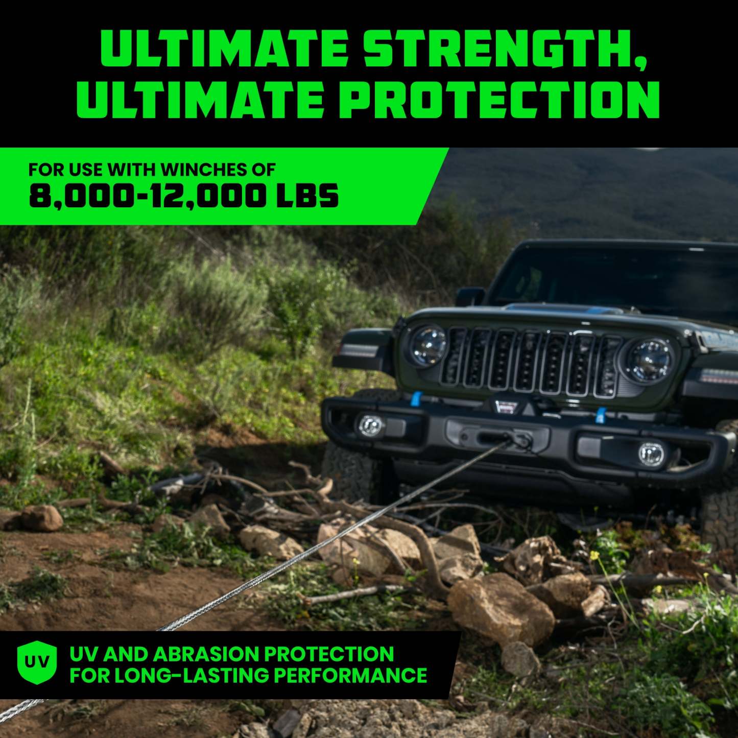 Synthetic Winch Rope