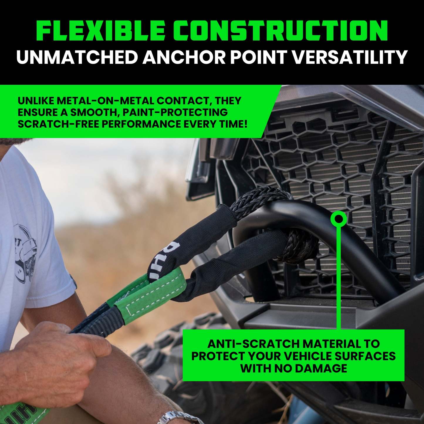 3/8" Synthetic Soft Shackles