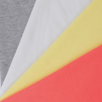 380g 2x2 all-polyester outerwear, sweatshirt, ribbed fabric, jacket, pants, pet clothing fabric, circular knit fabric.