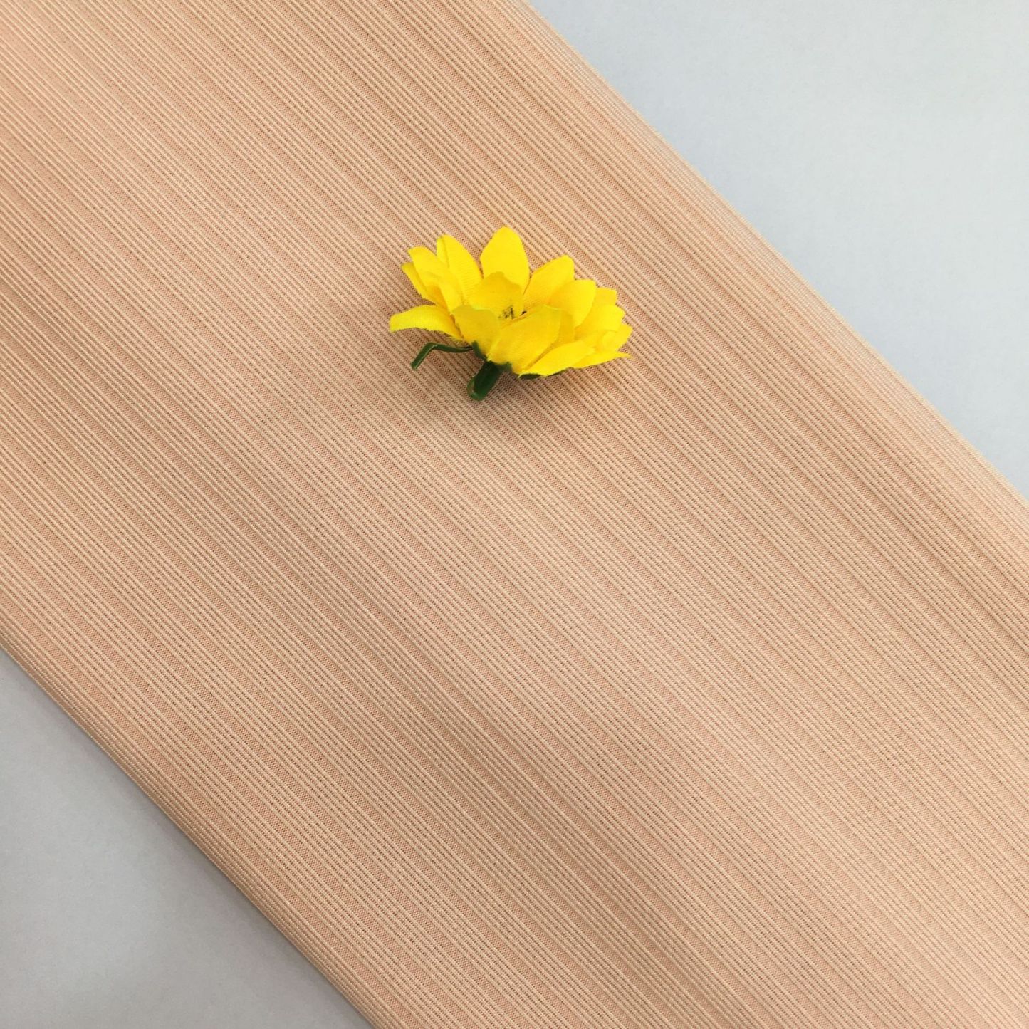 5x2 Summer Ice Silk Ribbed Fabric, Stretch Rib Knit Fabric, Suitable for Women's T-shirts and Fashion Apparel.