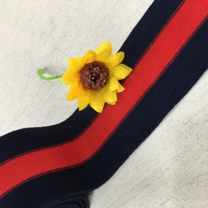 Custom-made plain weave nylon ribbed webbing lace for clothing, collars, cuffs, and DIY projects. High elasticity and breathable.