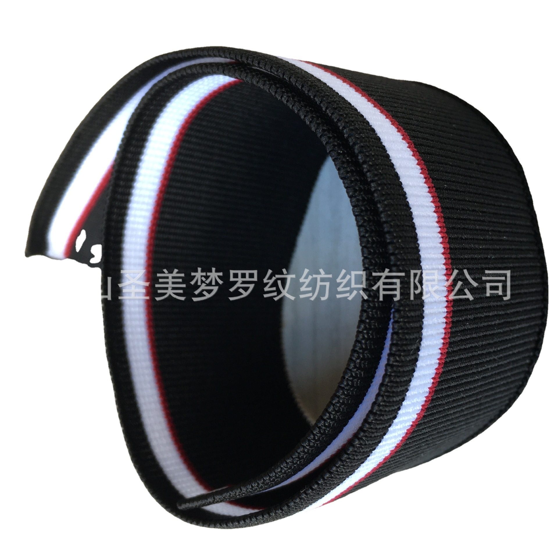 Polyester cuffs, collar, school uniform ribbed fabric collar, trouser hem, all-polyester stretch casual fabric trim.