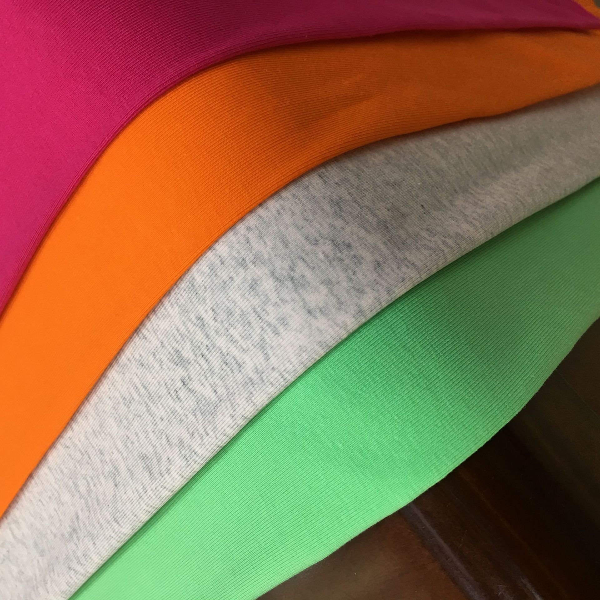 40-count Modal 1*1 stretch cotton ribbed fabric, elastic base layer for autumn and winter T-shirts, wholesale available.