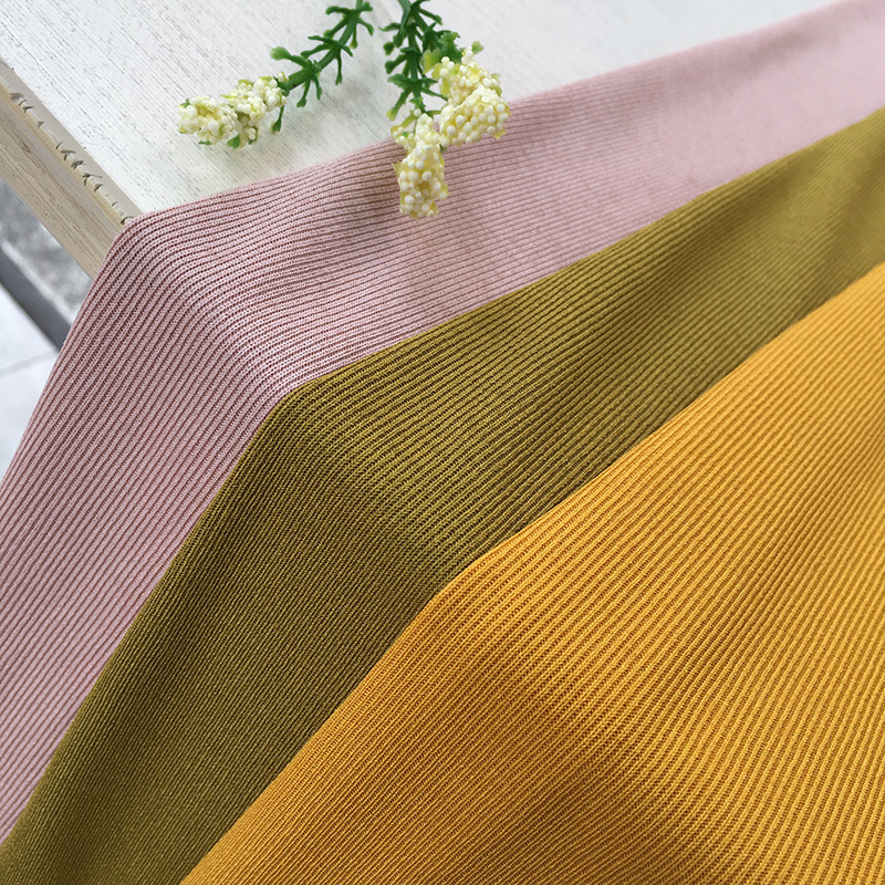 240g 1x1 Double-Sided Dobby Fabric, Customizable Digital Print Stretch Fabric for Apparel, Polyester