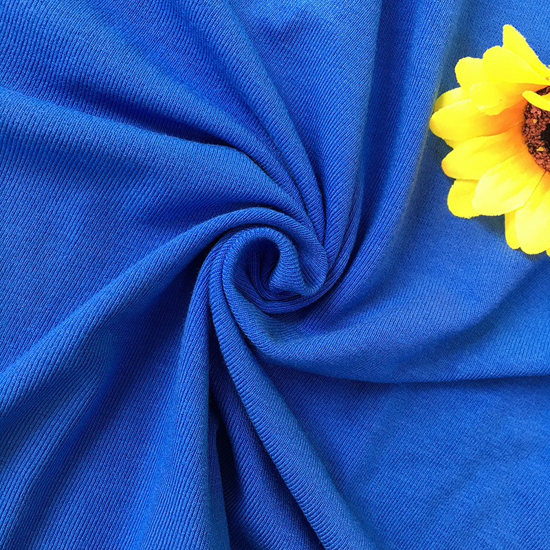 200 grams 1×1 plain modal rib fabric, cotton viscose rib fabric, free-sizing polyester fabric, elastic woven fabric