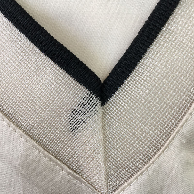 Organza collar fabric, fake collar accessory, mesh decoration, versatile for spring and summer women's clothing, dresses, short-sleeved knitwear, and lace trim.