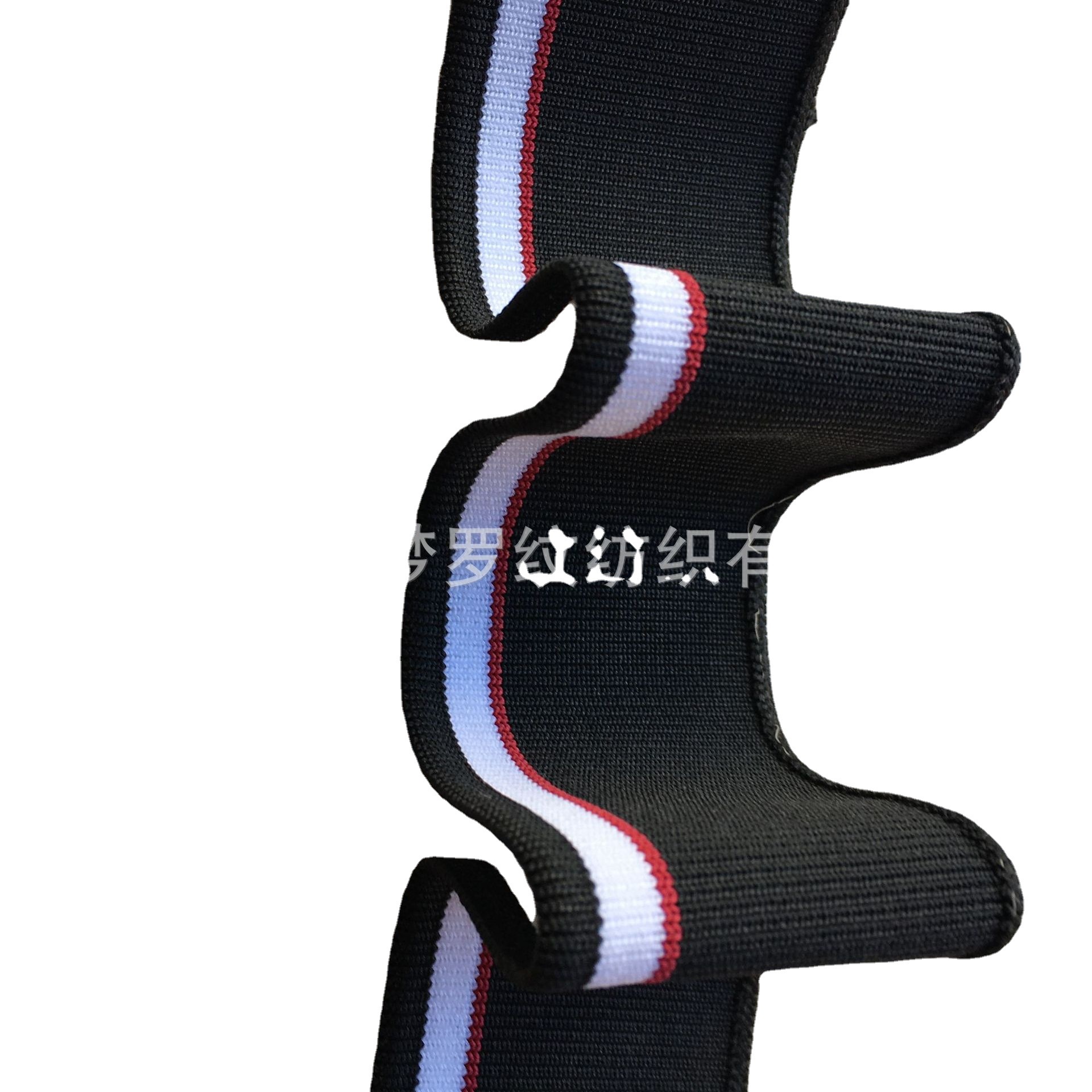 Polyester cuffs, collar, school uniform ribbed fabric collar, trouser hem, all-polyester stretch casual fabric trim.