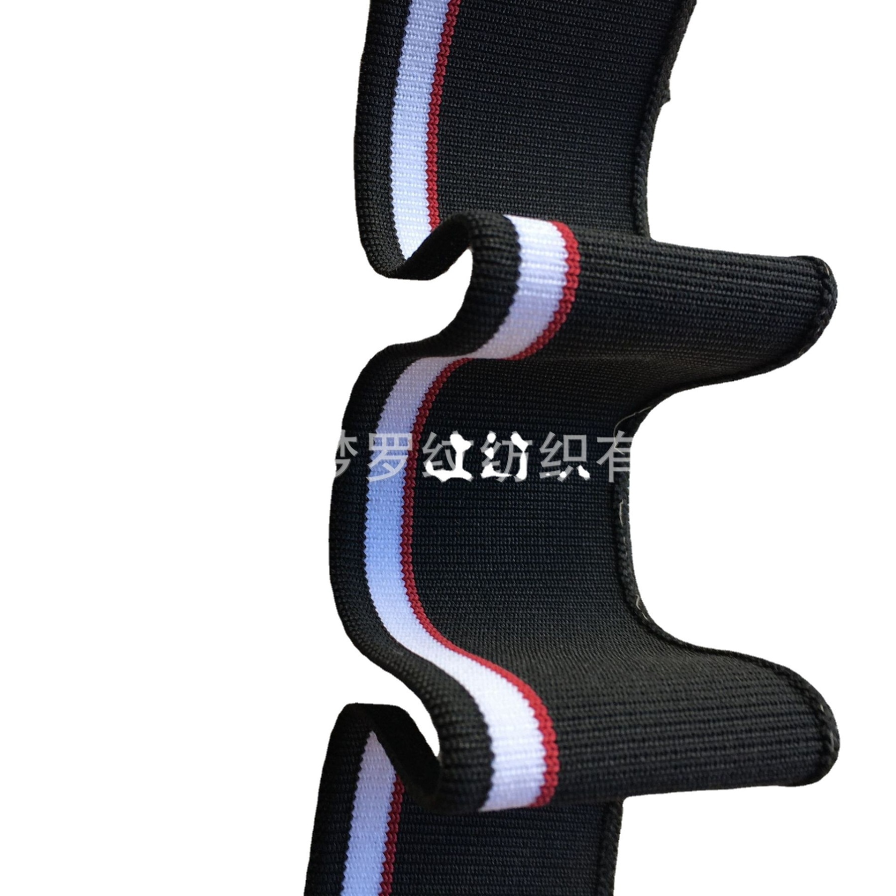 Polyester cuffs, collar, school uniform ribbed fabric collar, trouser hem, all-polyester stretch casual fabric trim.