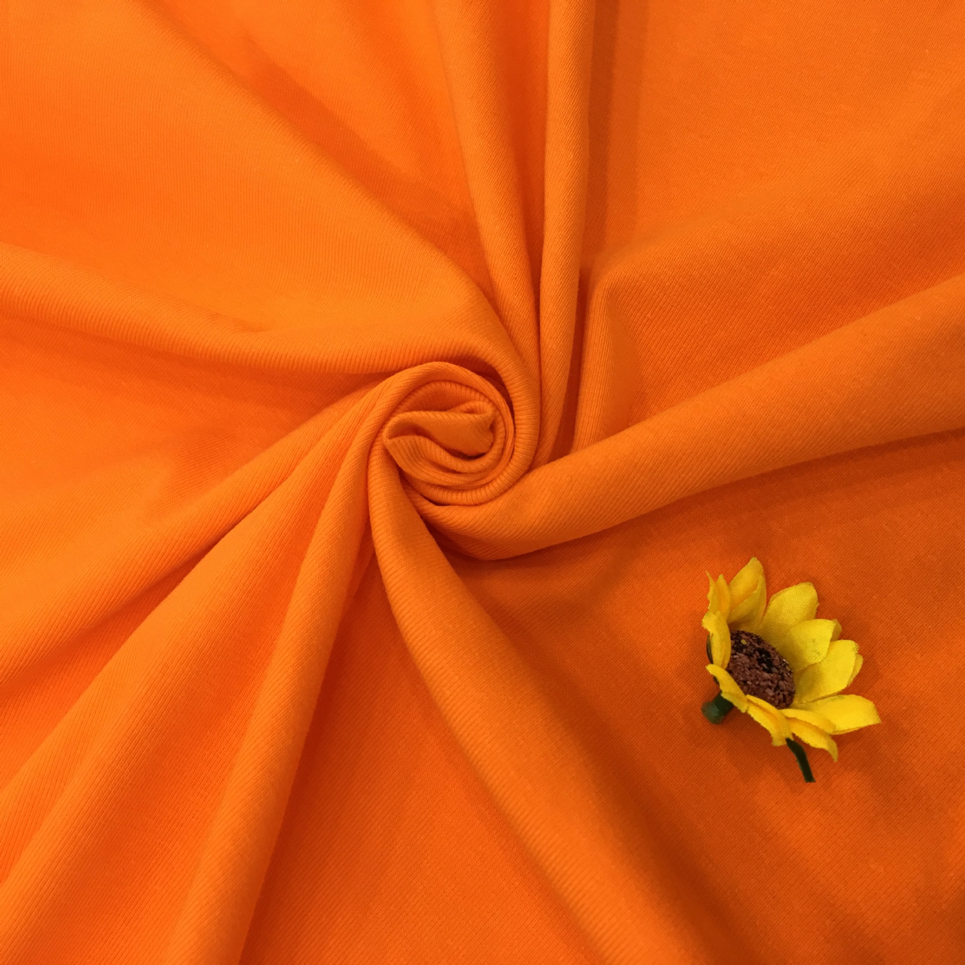 40-count Modal 1*1 stretch cotton ribbed fabric, elastic base layer for autumn and winter T-shirts, wholesale available.