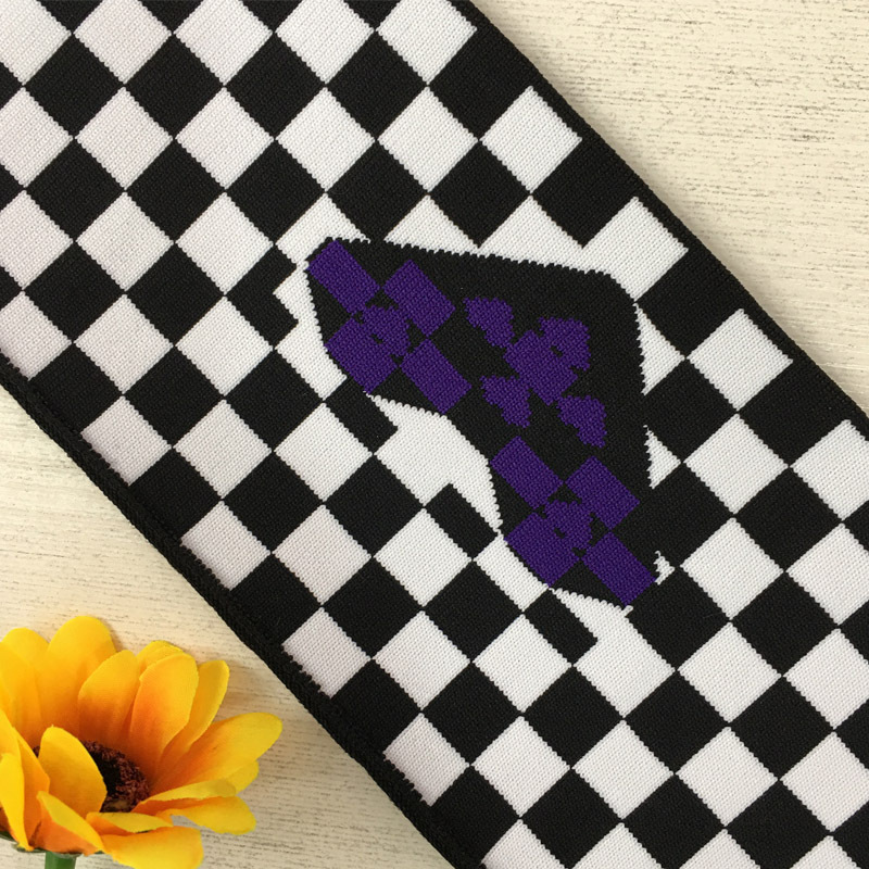 Custom-made jacquard nylon fabric, high-elastic thick ribbed collar, sweatshirt hem, cuffs, webbing, lace, and other garment accessories.