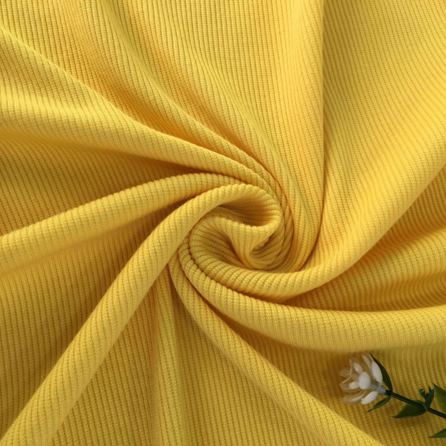 280g 2x2 width double-sided polyester-spandex rib knit fabric wholesale for clothing, toys, pet clothing, and elastic footwear.