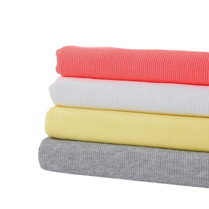 380g 2x2 all-polyester outerwear, sweatshirt, ribbed fabric, jacket, pants, pet clothing fabric, circular knit fabric.