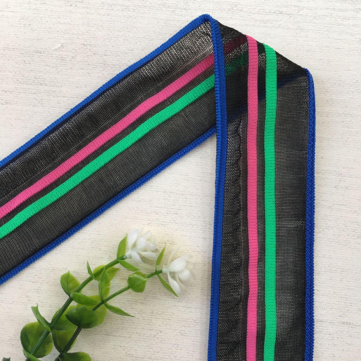 Organza mesh lace fake collar accessory, versatile decorative collar, knitted lace, ribbed fabric, 100% polyester, women's clothing trim.