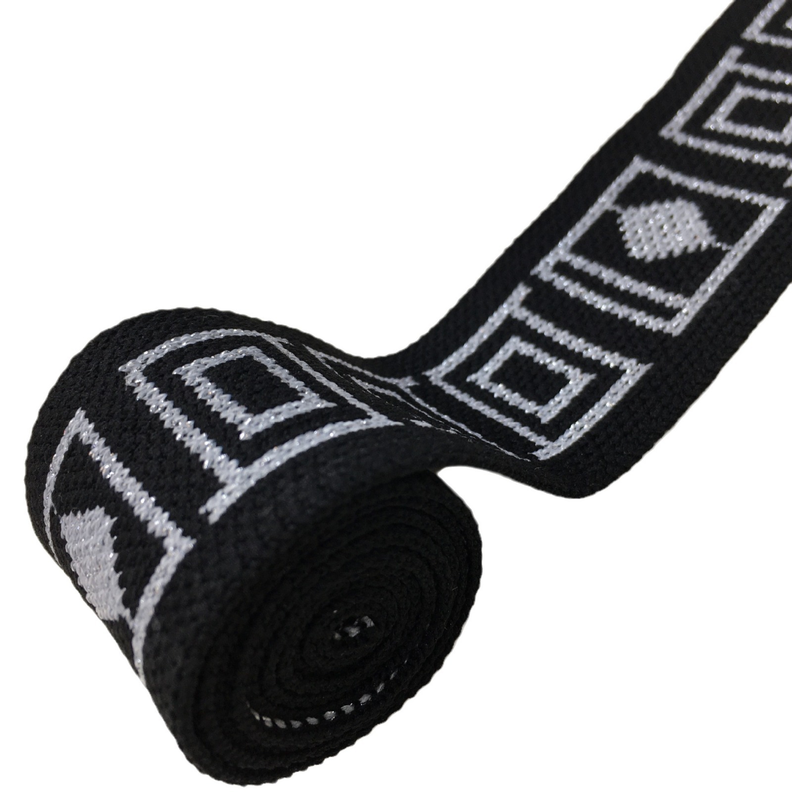 Polyester-cotton crochet woven jacquard ribbon/tape/cord, garment lace trim, and DIY craft materials wholesale.