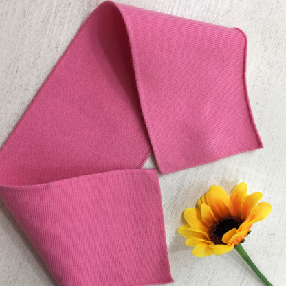 1x1 Spandex ribbed fabric for clothing collars, hems, cuffs, and machine-knitted school uniforms; elastic ribbed fabric lace.