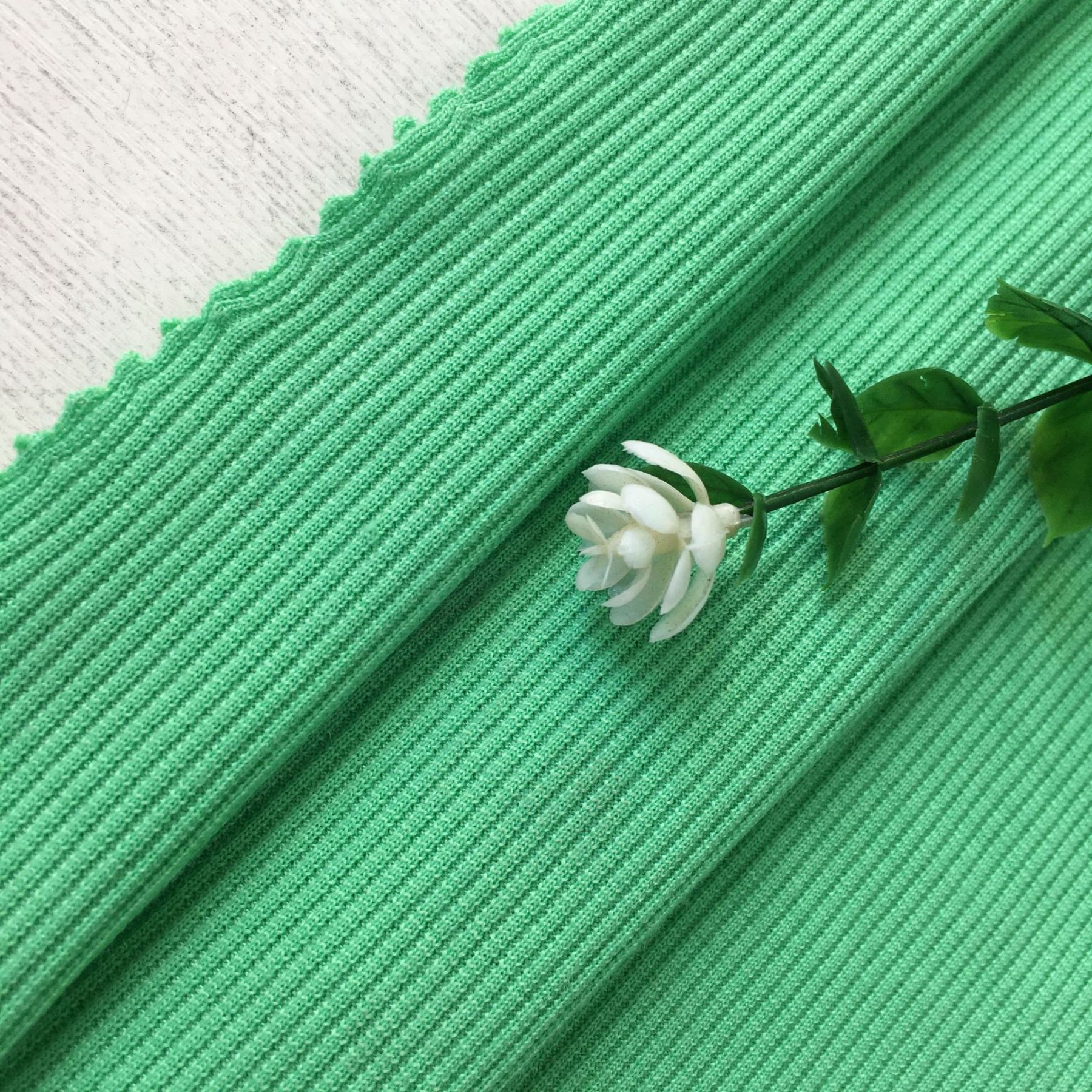 280g 2x2 width double-sided polyester-spandex rib knit fabric wholesale for clothing, toys, pet clothing, and elastic footwear.