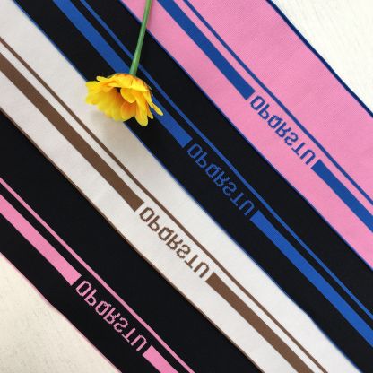 1x1 Jacquard Nylon Lace Trim, Fabric for Hems, Waistbands, Cuffs, and Sleeves - Custom Manufacturing and Tailoring Available