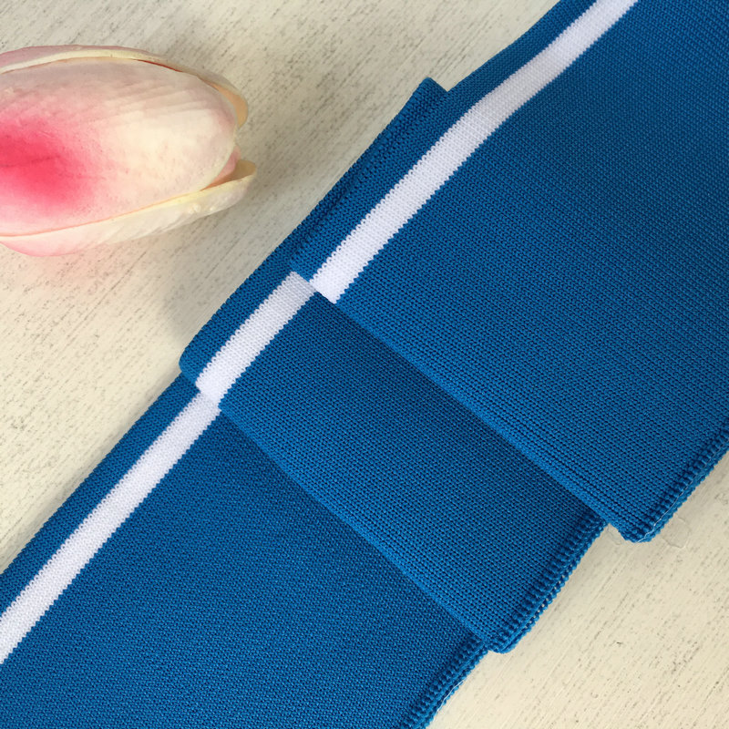 1x1 Polyester-Spandex Rib Knit Collar, Cuffs, and Hem, Low-Stretch Yarn Sweatshirt/Sportswear