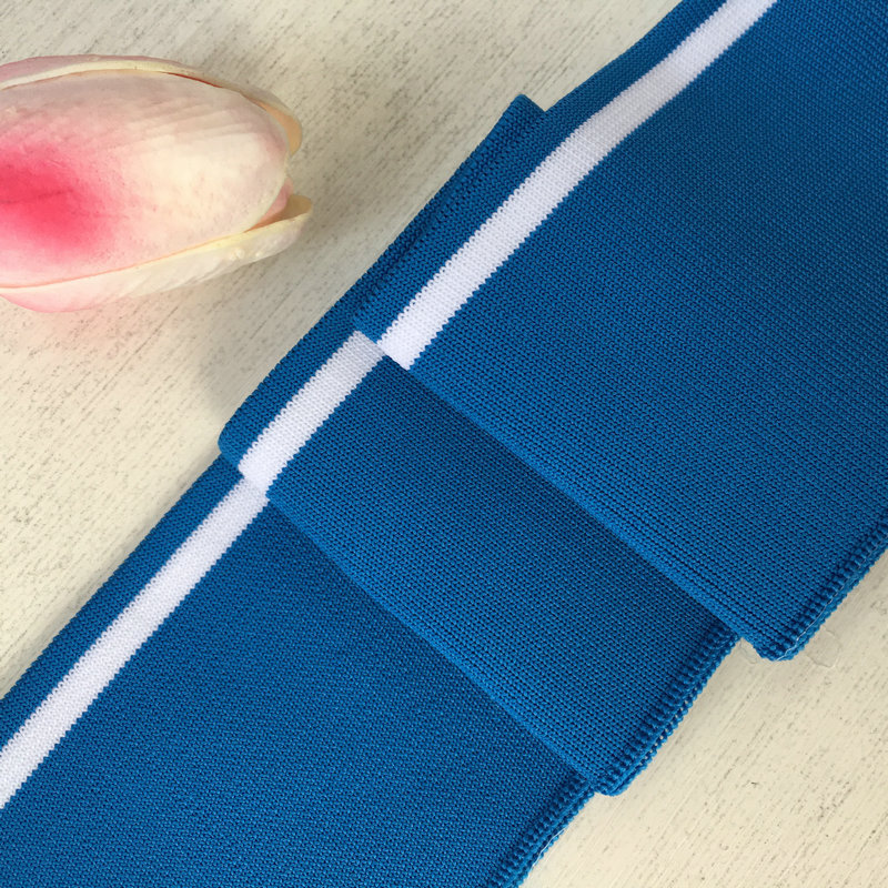 1x1 Polyester-Spandex Rib Knit Collar, Cuffs, and Hem, Low-Stretch Yarn Sweatshirt/Sportswear