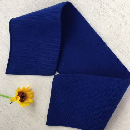 1x1 Spandex ribbed fabric for clothing collars, hems, cuffs, and machine-knitted school uniforms; elastic ribbed fabric lace.