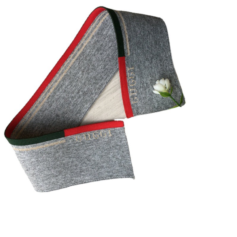 1x1 high-elastic nylon jacquard flat knitting fabric for collars, cuffs, hems, and waistbands.