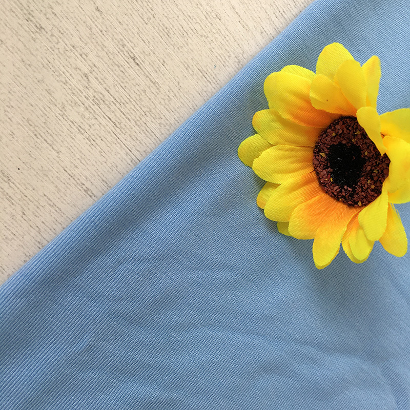 200 grams 1×1 plain modal rib fabric, cotton viscose rib fabric, free-sizing polyester fabric, elastic woven fabric