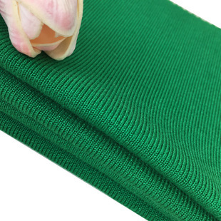 540g mercerized cotton, thick ribbed fabric for autumn and winter clothing, suitable for jackets, sweatshirts, and trousers; elastic and skin-friendly knitted fabric.