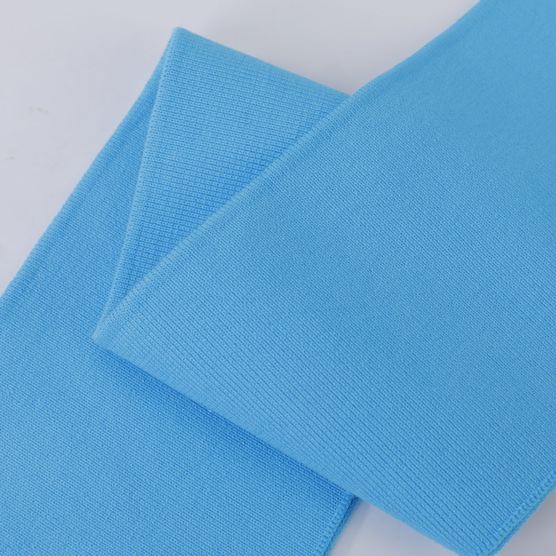 1x1 Low-stretch Rayon Ribbed Fabric for Collars and Cuffs - Garment Accessories, Children's Clothing, School Uniforms, and Knit Fabric Wholesale