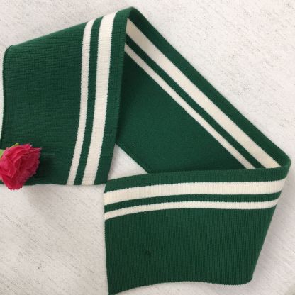 1x1 knitted lace fabric, 32-count, flat knitting machine ribbed fabric for clothing collars, hems, cuffs, and ruffled wide lace trim.