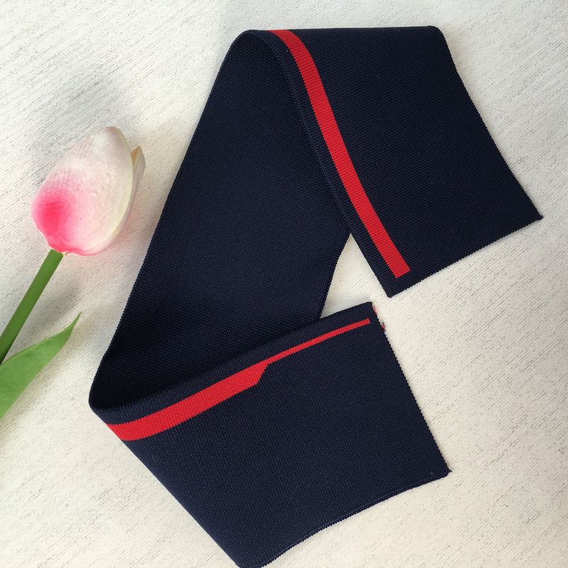 1x1 Polyester-Spandex Rib Knit Collar, Cuffs, and Hem, Low-Stretch Yarn Sweatshirt/Sportswear