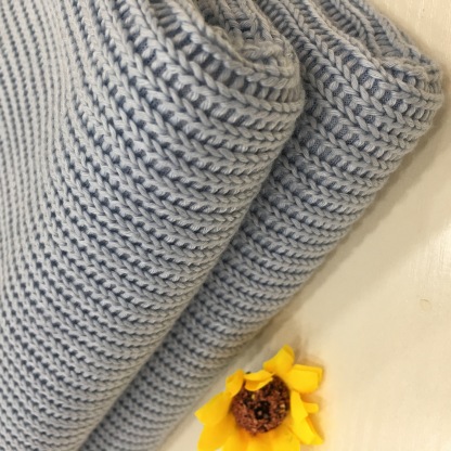 Freely cut solid color sweatshirt, chunky knit sweater, plush toy clothing, pet clothing, versatile fabric