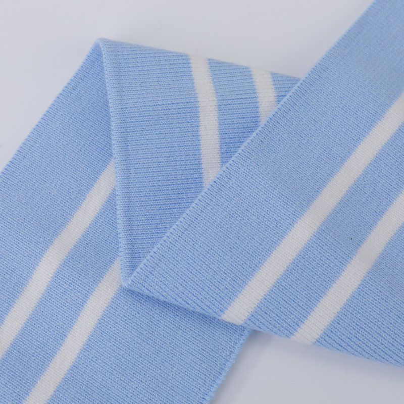 1x1 Low-stretch Rayon Ribbed Fabric for Collars and Cuffs - Garment Accessories, Children's Clothing, School Uniforms, and Knit Fabric Wholesale
