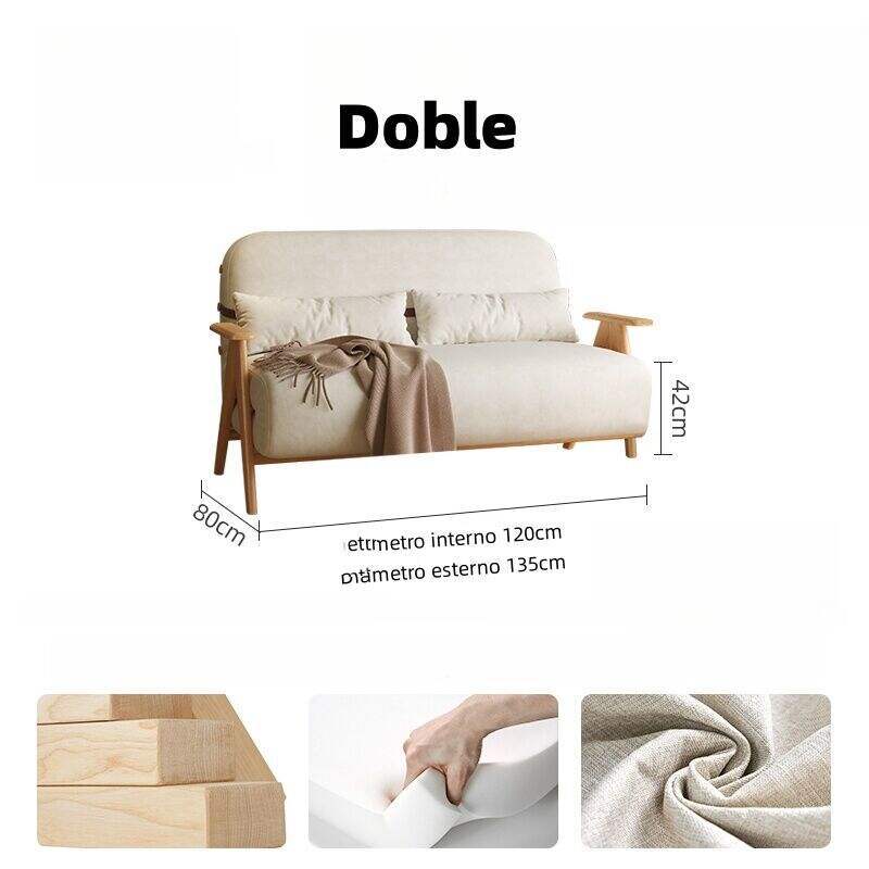 UrbanSleeper™ Sofá cama plegable de estilo nórdico