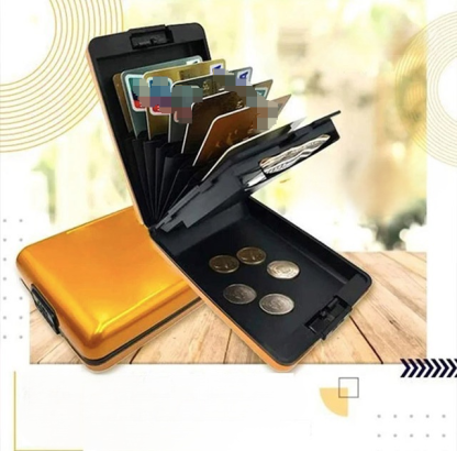 Többfunkciós ID Rfid-blokkoló pénztárca