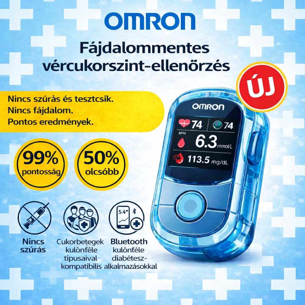 Siemens™ új, nem invazív, intelligens vércukormérő 💉 Fájdalommentes vércukorszintmérés 3 másodperc alatt 🔥