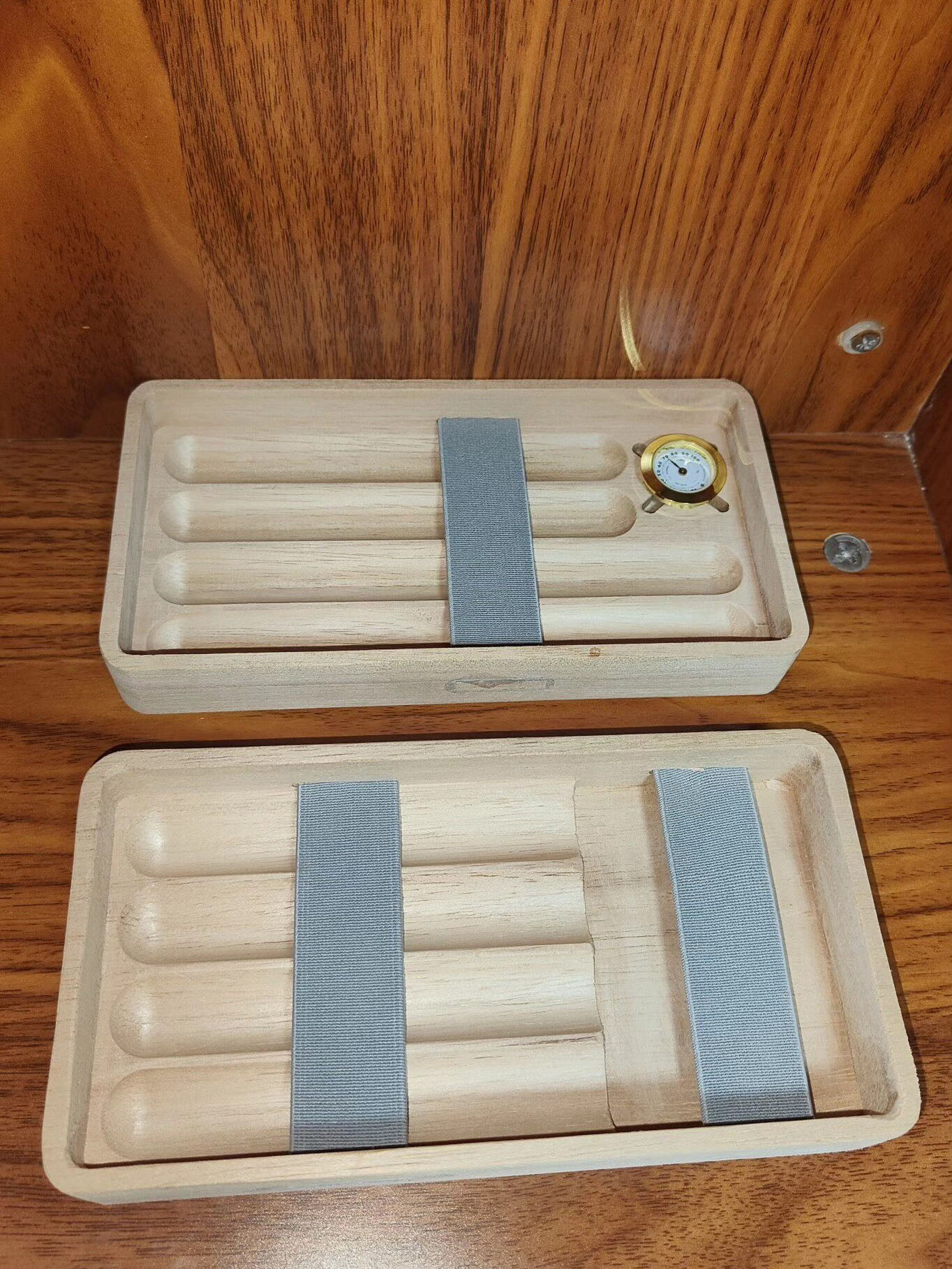 Luxury Cigar Travel Case – With Hygrometer RIMOWA Style Portable Box (Pre-Order, Partial Styles Ship in 30 Days)