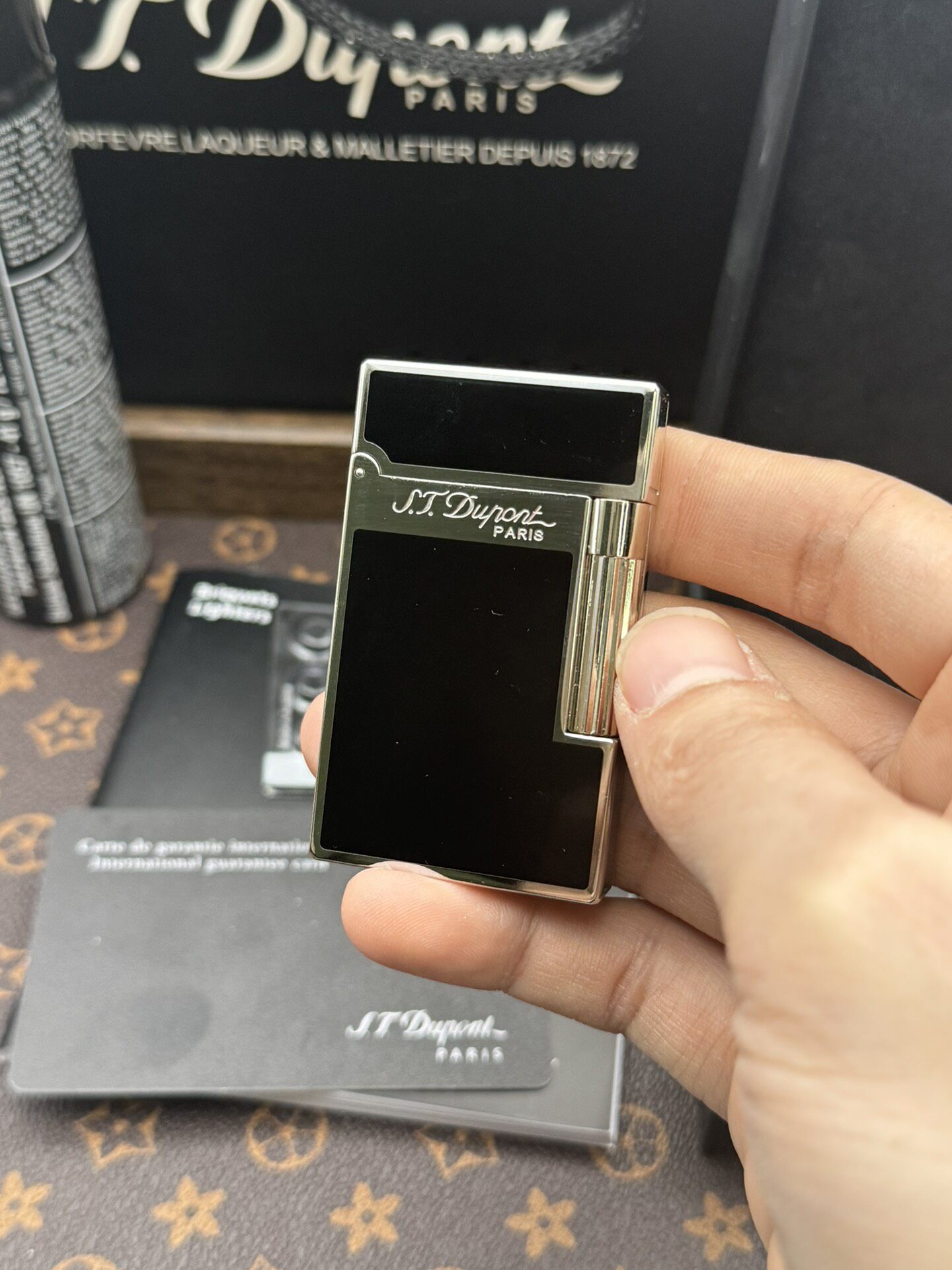 ST Dupont Ligne 2 Chinese Lacquer Lighter – Birthday Gift