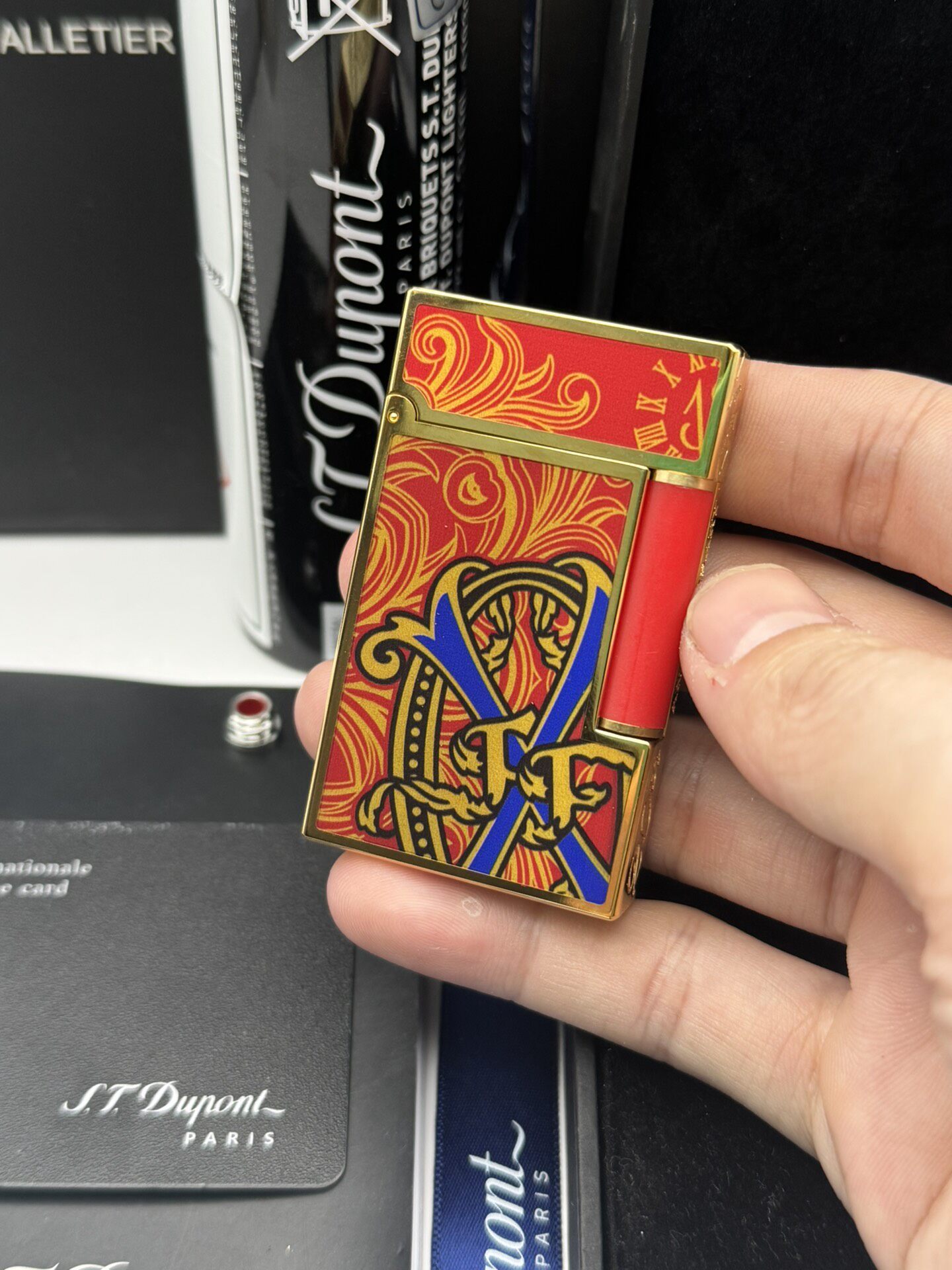 ST Dupont Ligne 2 Fuente Opus X 20th Anniversary Limited Edition Lighter – High-End Collectible