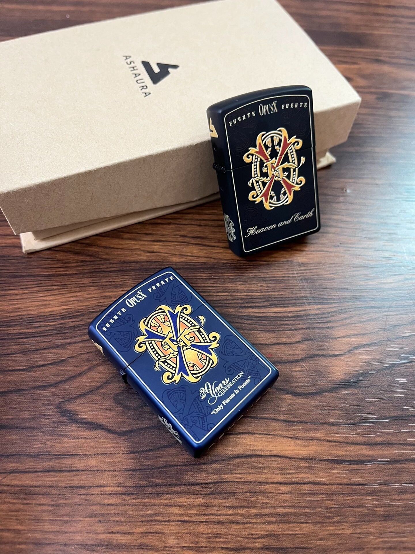 Fuente OpusX Switchable Soft Flame & Torch Butane Lighter